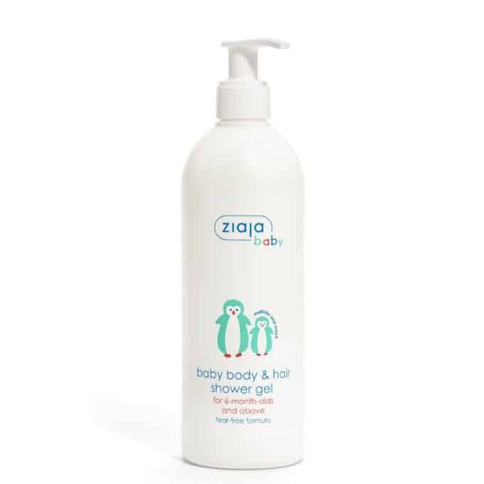 Baby body hair shower gel