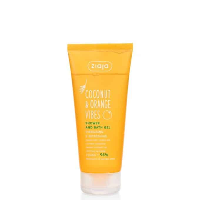Coconut Orange shower and bath gel 800x800