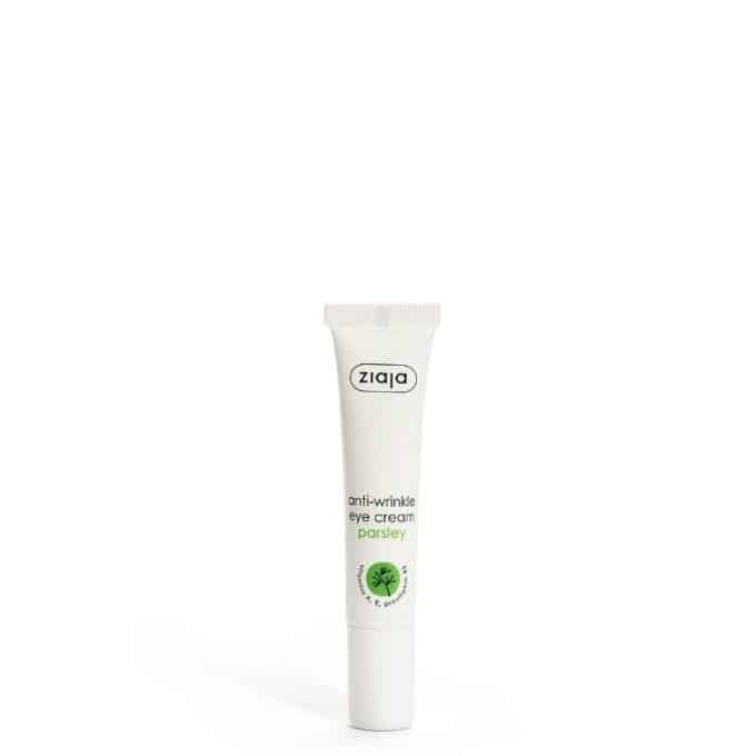 Eye cream antiwrinkle parsley