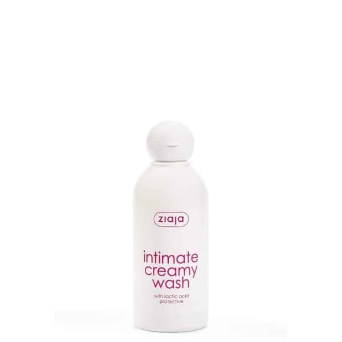 Intimate creamy wash with lactic acid protective