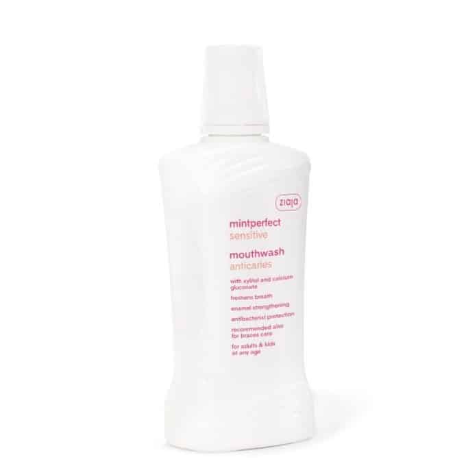 Oral mintperfect sensitive anticaries bottle