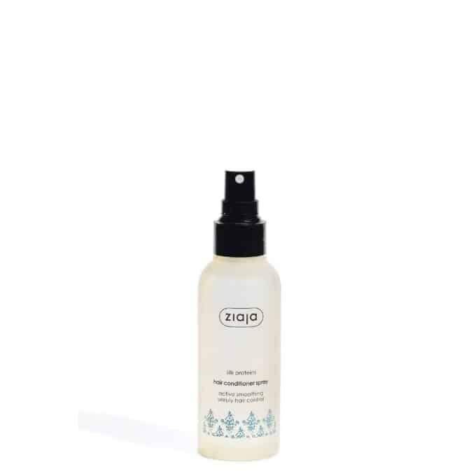 Silk hair conditioner spray